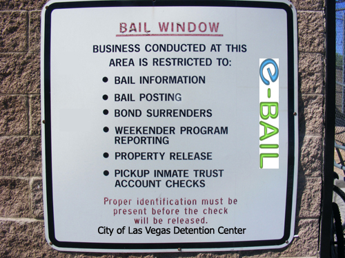 Bail Window Rules - City of Las Vegas Detention Center